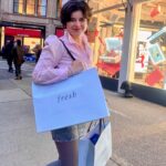 Gabriella Pizzolo Instagram - went to Union Square to get consulted by @freshbeauty for the holiday season! awesome to hear what they thought and to learn more about their commitment to sustainability and respect. I left having finished all my holiday shopping but ‘tis the season ig ☃️