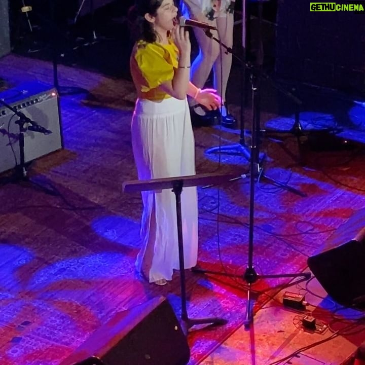 Gabriella Pizzolo Instagram - celebrating the music of Brandi Carlile at the Cutting Room NYC (with some legendary broadway friends that i missed so dearly) 💛