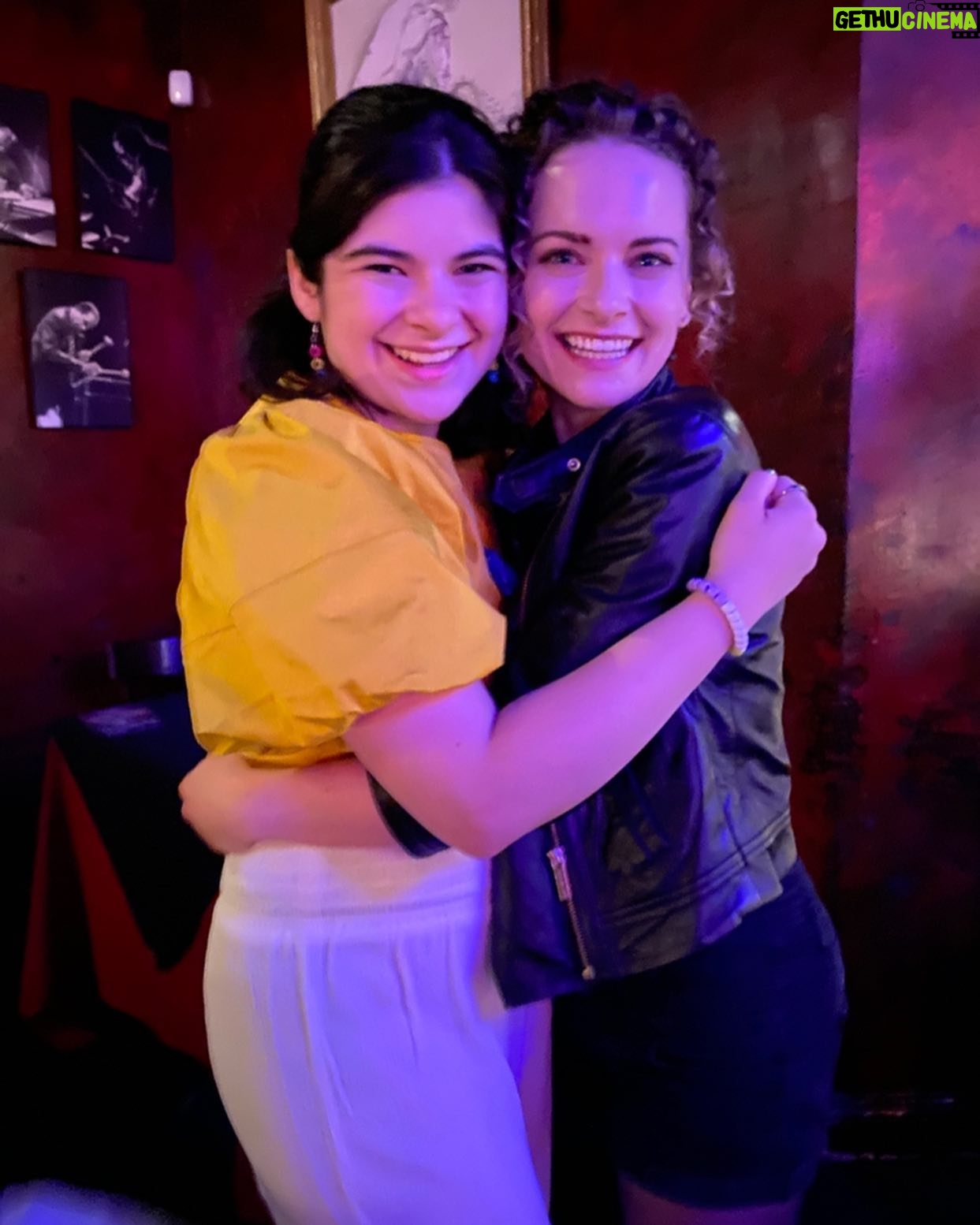 Gabriella Pizzolo Instagram - celebrating the music of Brandi Carlile at the Cutting Room NYC (with some legendary broadway friends that i missed so dearly) 💛