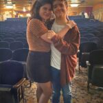 Gabriella Pizzolo Instagram - a pleasure to attend the tale of Sweeney Todd, but even more so to see @gatenm123 💈