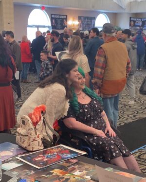 Gabriella Pizzolo Instagram - my first weekend in my twenties was a fright fest!! terrifyingly delighted to meet you all at @monstermaniacon