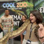 Gabriella Pizzolo Instagram - wonderful weekend at @spookalafl with some of the best people (and animals)! and yes i do have Chosen’s phone in my pocket it was an accident i swear 🐍🦥