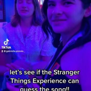 Gabriella Pizzolo Instagram - it looks like they all know the lyrics at the @strangerthings.experience !!