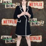 Gabriella Pizzolo Instagram - the game is afoot! special thanks to @aliceandolivia and @netflix for a mysterious night #enolaholmes2