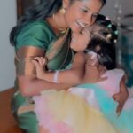 Gabriella Sellus Instagram - வாடி என் தங்கமே @lithanya_sivabalan_official
