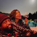 Gabrielle Union Instagram - Moongazing with my ♥️