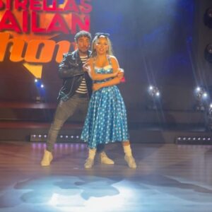Gaby Ramirez Instagram - En solidaridad a @mediometro_original llegan a bailar @gabyramireztv y @iamtonygarza 
#LasEstrellasBailanEnHoy