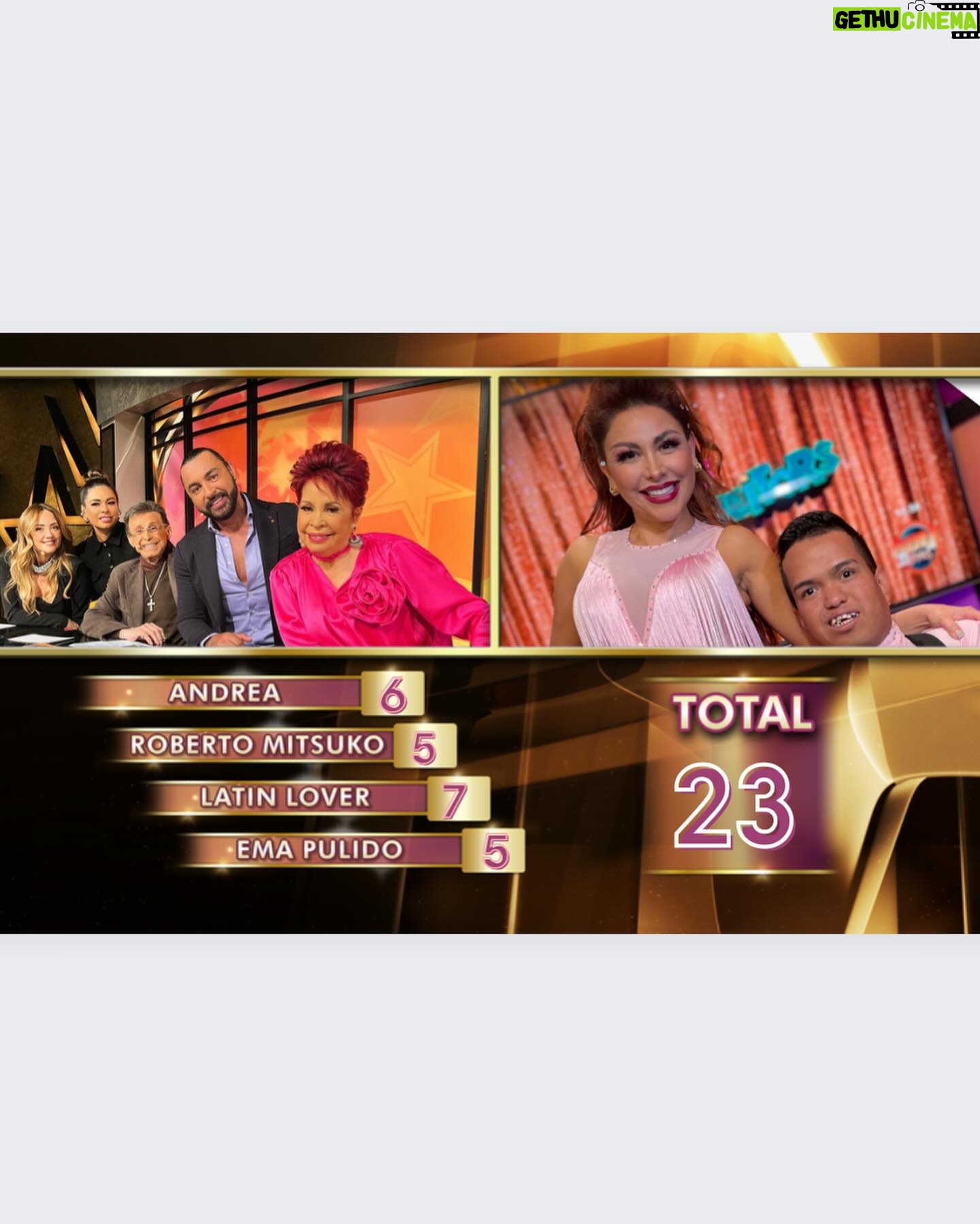 Gaby Ramirez - 3.1K Likes - @mediometro_original y @gabyramireztv no cumplen las expectativas de los jueces y se quedan con 23 puntos 😮
#LasEstrellasBailanEnHoy
