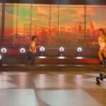 Gaby Ramirez Instagram – @mediometro_original y @gabyramireztv no cumplen las expectativas de los jueces y se quedan con 23 puntos 😮
#LasEstrellasBailanEnHoy