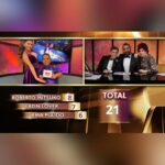 Gaby Ramirez Instagram - @mediometro_original y @gabyramireztv obtienen 21 puntos en su primer baile 🔥🕺💃 #LasEstrellasBailanEnHoy