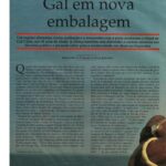Gal Costa Instagram - Há exatos 30 anos, Gal era a capa da revista @vejario (Edição 8 de 1994), que trazia ainda uma matéria de cinco páginas sobre os novos projetos da cantora. Gal estava prestes a estrear o icônico show da turnê “O Sorriso do Gato de Alice” sob a direção do diretor teatral @geraldthomas1 . Saudades! #GalCosta #EquipeGal