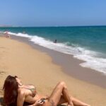 Gala Caldirola Instagram – El objetivo es ser simplemente felices 🤍🌴💦🌞