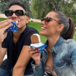 Gala Caldirola Instagram – Parque del retiro y Heladito y soy feliz 🍃🧘‍♀️