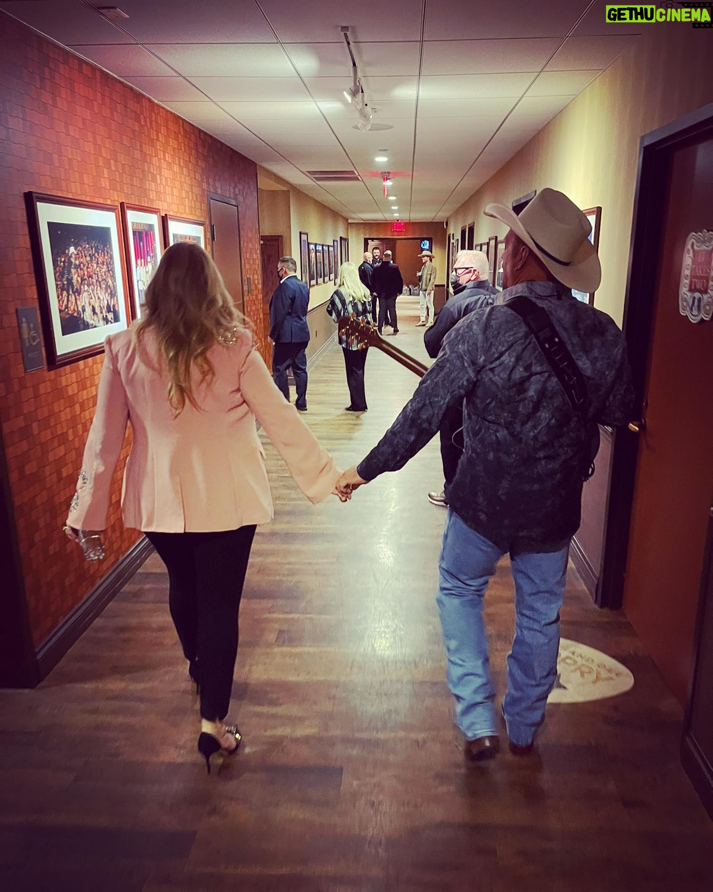 Garth Brooks - 75.1K Likes - Celebrating the greatest family to be part of #Opry5000 with my best friend!!!! love, g