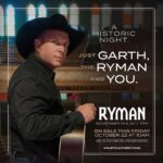 Garth Brooks Instagram - Announcing: Garth, The Ryman & You An Intimate Evening With Garth Brooks At @theryman Auditorium November 19th & 20th Tickets On Sale Friday October 22nd (link in bio http://ticketmaster.com/garthbrooks) - Team Garth #GARTHatTHERYMAN