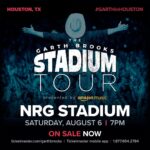 Garth Brooks Instagram - The FINAL US Tour Stop for The Garth Brooks Stadium Tour #GARTHinHOUSTON is ON SALE NOW! Get YOUR tickets here -> ticketmaster.com/GarthBrooks -Team Garth #houston #texas #houstontexas