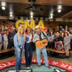 Garth Brooks Instagram – Thank you @robinrobertsgma & @goodmorningamerica for coming to the NEON NEIGHBORHOOD to help us open @friendsbarnash!!!! love, Mr. Yearwood