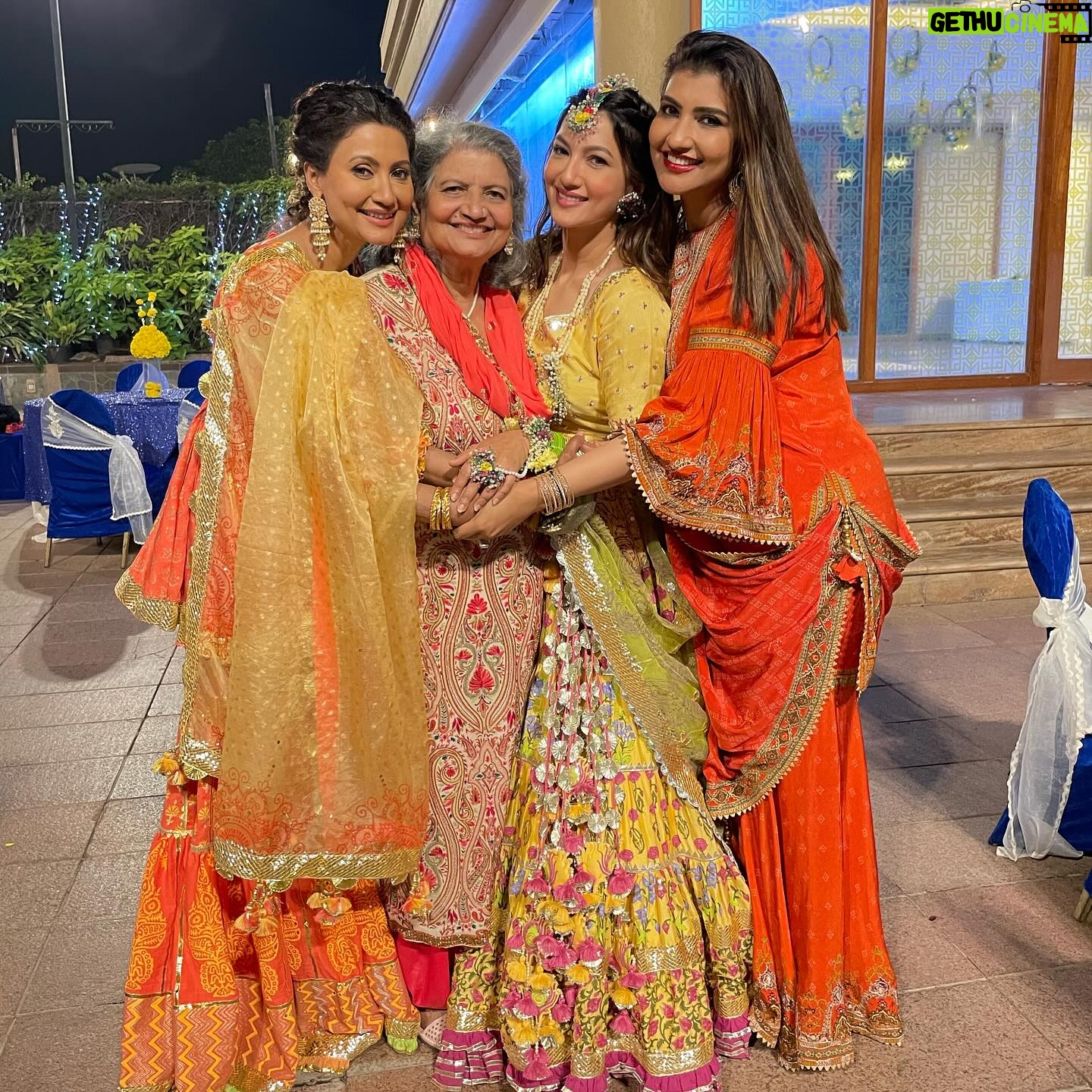 Gauahar Khan Instagram - My Happy Girl ! My crazy sister ! My irritating nautanki ! My accent wali firang behen ! I promise to be ur alarm clock forever . Hehehehhe , you are the cutest . I love you . May Allah bless you with the best on this birthday and forever more . Always making best memories. U deserve the best of comfort and love n good health , n may Allah gift you with this n more beyond your imagination. Ameen . Miss you . As much as I called u a bull all my life , Allah gave me my very own bull too , my Zehaan is a taurian too . Hahahaha life is special . Alhamdulillah. Have fun my Nix ! ❤️😘🍰 happy birthday @nigaarzkhan you are such an amazing khala to my Zehaan , thank u for everything. 🍰😘 #nikkiammi