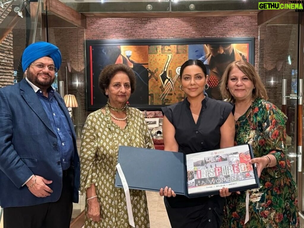 Gauri Khan Instagram - Posted @withregram • @ipeglobalofficial #VoicesFromTheGround | Thank you for being a part of this endeavour with us. The Coffee Table book is an inspirational collection of women narratives who have broken barriers and in their true spirit symbolise women empowerment! #GauriKhan #IPE25Years #CoffeeTableBook