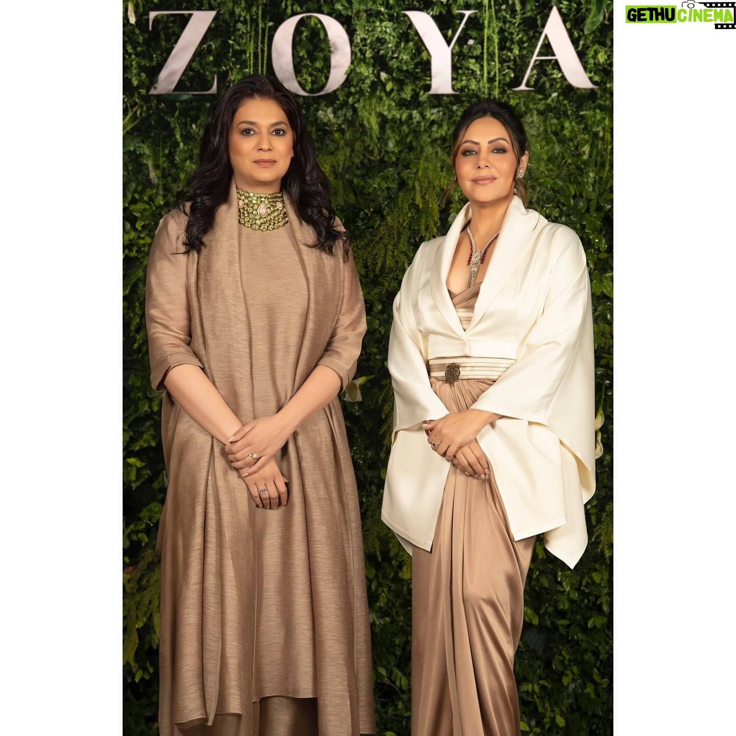 Gauri Khan Instagram - Lovely to join Zoya’s Business Head @amanpreet to celebrate Zoya’s journey of creating jewellery that is rare and meaningful. As a maison of luxury, Zoya makes India proud. @zoyajewels @shantanunikhil #ZoyaJewels #TheDiamondBoutique #ZoyaATATAproduct #Zoya @cloverconnect.in