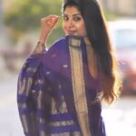 Gayathri Shan Instagram - 💙 . . . 🥻@kaithari_nesavu_sarees @joshapp.tamil