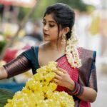 Gayathri Shan Instagram - Uyir kolludhu onnenappu 💕😍 . . . 💄 @sharanyas_makeupartistry