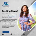 Geetha Madhuri Instagram - 🌟 Exciting News! 🌟 Introducing the sensational Singer Geetha Madhuri as the Brand Ambassador of RL Tours and Travels! 🎤✈️ Get ready to embark on a melodious journey with the enchanting voice of Geetha Madhuri as she joins hands with RL Tours and Travels to make your travel experiences truly magical. 🎶✨ 🎵 About Geetha Madhuri: With a musical legacy that spans across multiple languages including Telugu, Tamil, Kannada, and Malayalam, Geetha Madhuri has mesmerized audiences with over 1800 soulful songs. Her incredible talent has earned her numerous accolades, including Nandi Awards and Filmfare Awards. 🏆🎤 Now, she's all set to infuse her passion for travel into this exciting partnership with RL Tours and Travels. 🗺️🚗 Join us in welcoming Geetha Madhuri to the RL Tours and Travels family, where every trip will be a harmonious blend of music and wanderlust. 🎶🌍 Stay tuned for more exciting updates and travel with us to the rhythm of Geetha Madhuri's tunes! 🎵🌟 For more information :- 📞 Call RL Tours and Travels: 91 9502912185 📧 Email: enquiry@rltoursandtravels.com #GeethaMadhuri #RLToursandTravels #MelodicJourneys #TravelWithMusic #SingerGeethaMadhuri #TravelMelodies #BrandAmbassador #RLTours #WanderlustWithMusic #TravelGoals #MelodicAdventures #GeethaMadhuriMagic #ExploreWithGeethaMadhuri #TravelWithTunes #MusicalJourneys