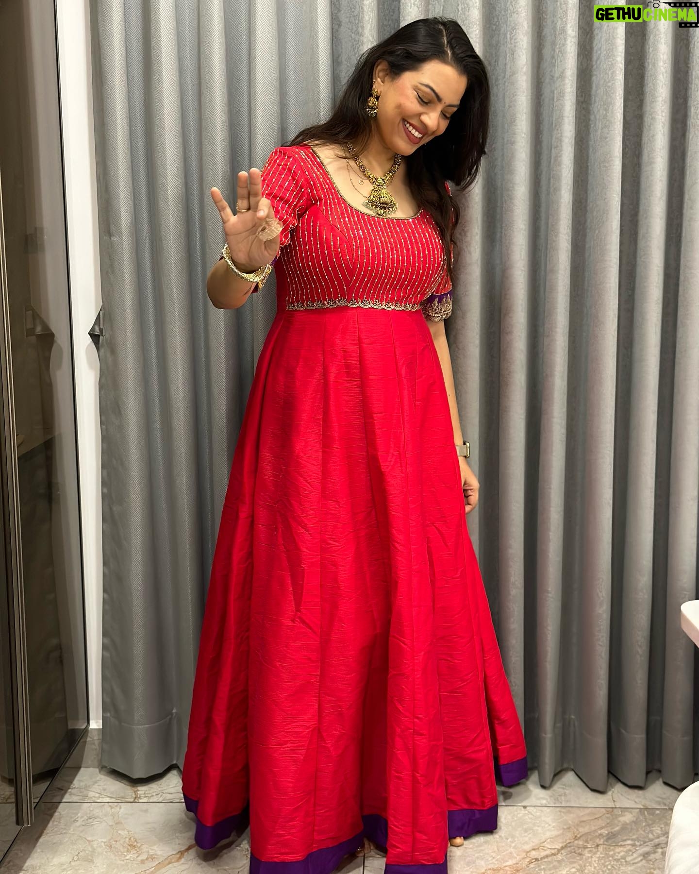 Geetha Madhuri Instagram - Outfit - @sridesigns_by_sravanthi Jewellery - @hanusri__collections