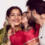 Geetha Madhuri Instagram - PC - @guntiartstudio @that_actor_nandu @daakshaayani_prakruthi Prakruthi’s outfit - @chandamama_designerstudio