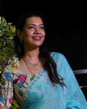 Geetha Madhuri Instagram - Saree and blouse - @anvitha_collections