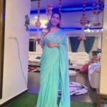Geetha Madhuri Instagram - Saree and blouse - @anvitha_collections