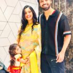 Geetha Madhuri Instagram - Daakshaayani Prakruthi is going to become a cute little akka in February 2024!!!! 🤞🤞🤞🤞🤰🤰🤰😍😍😍🙏🙏🙏 @that_actor_nandu @daakshaayani_prakruthi