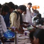 Geetha Madhuri Instagram - #TeluguIndianIdolS3 Mega Auditions received an amazing response. 🎤🌟👏 @musicthaman @singergeethamadhuri @karthikmusicexp @fremantleindia #hyderabad @southindiashopping #hyderabad #indianidol
