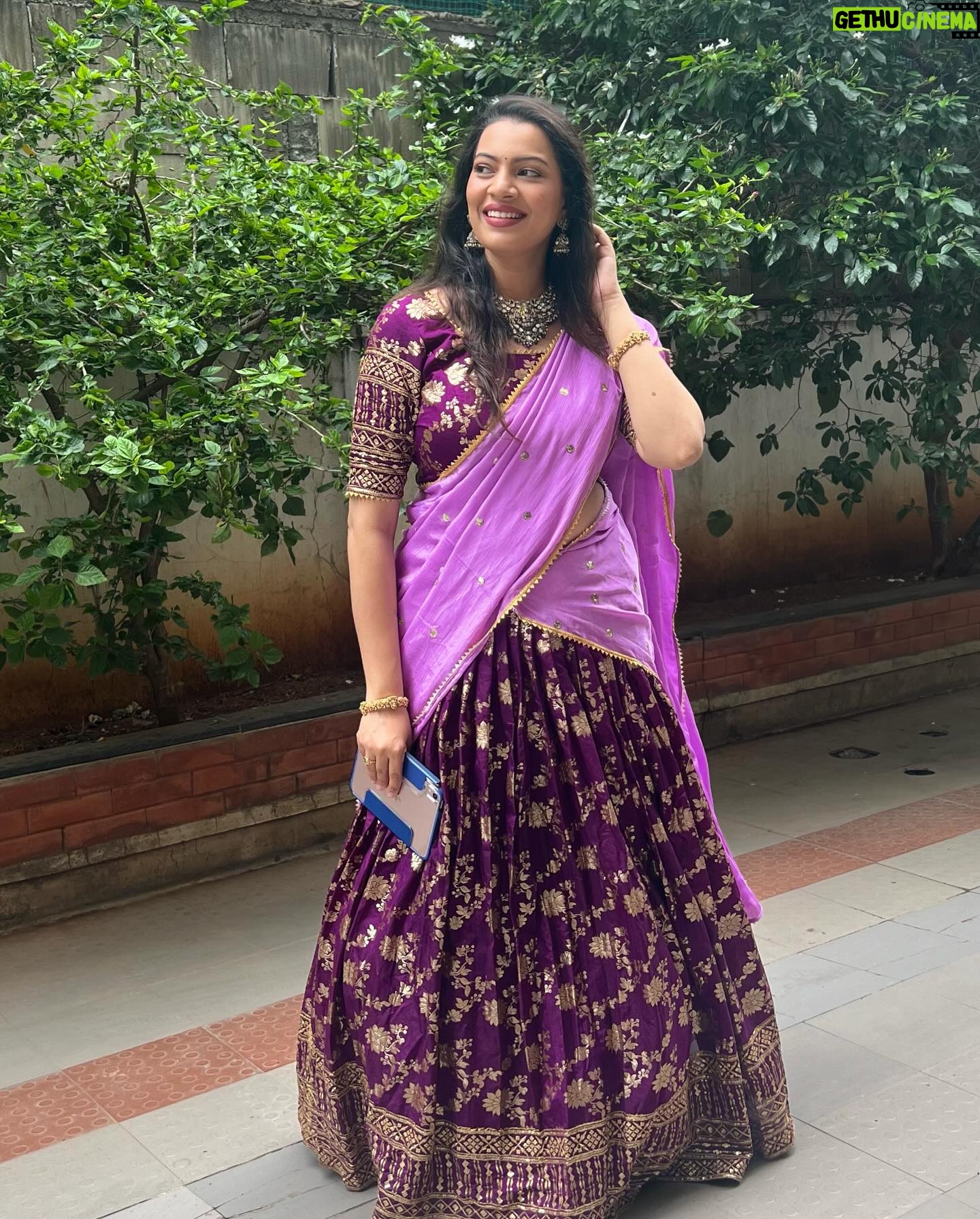 Geetha Madhuri Instagram - Outfit - @joshnikacollections