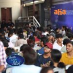 Geetha Madhuri Instagram - #TeluguIndianIdolS3 Mega Auditions received an amazing response. 🎤🌟👏 @musicthaman @singergeethamadhuri @karthikmusicexp @fremantleindia #hyderabad @southindiashopping #hyderabad #indianidol