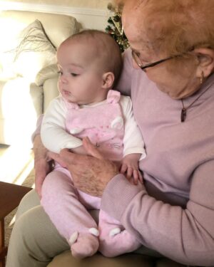 Gemma Atkinson Instagram - Today we said goodbye to Auntie Shelia. The kindest most caring lady and eldest relative we have. The matriarch of our family. After almost 93 years her body became tired. Now at peace and reunited with Uncle Peter and many more relatives, I’m sure they’ll be having a celebration together just as we did today at her send off. As sad as funerals are, it’s always lovely having the family together having a good laugh and a good buffet! 😂
Thanks for teaching our family to always stay positive. I’m convinced that’s why you lived so happy for so long, because regardless of the situation you always looked on the bright side. Sleep well…I’ll miss your pound coins sellotaped in my Birthday card this year, but I know you’ll check in on everyone now & again ♥️