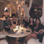 Gemma Atkinson Instagram - Early 40th celebrations for @nat3891 last night! As always when it comes to going out in Manchester @scott.thomas and @thesocialpr_ hosted us the most amazing meal at the new Greek restaurant @fenixrestaurants 👌🏽👌🏽 food was insane!!! I’d forgotten how nice it is to actually sit around a table with your mates scoffing snd putting the world to rights. Loved it! 👯‍♀️👯‍♀️👯‍♀️ @katysloane @nat3891 @laurahob_x @kchhabs @vicky_owens