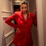 Gemma Atkinson Instagram - Coz imma boss! (Well, I felt like one in this power suit!) ♥️ Worked with @ryankaystyles again for Pride Of Britain Awards. He introduced me to the Manchester brand @samaiiraofficial At my fitting Samaiira asked how I was and I said I’m Great but my body doesn’t look how it did yet, and red carpets are always daunting ect… She then said “I understand. I’ve been there” She told me about her battles with postpartum depression & how that was the driving force in her doing her brand, to empower woman and young girls. Made bespoke to the individual, be it for a prom, an event or wedding so we feel our best! It made perfect sense for me to wear her designs. Ryan then sourced my shoes, diamonds and broach and the lovely @emjedit came and did my glam using all cruelty free products 💚 She’ll post to her grid. 📸 @gorka_marquez