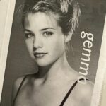Gemma Atkinson Instagram - Whilst Filming our show for @wtvchannel (Which will be on tele soon!) I’ve had to dig out loads of pics of my childhood for the archives… Crazy looking back how much i can see Mia even when I was a teenager! Pic 1 is my 5th year school photo with a very questionable fringe! Pic 2 was my first “catwalk” 😂 age 16 a month before I got my Hollyoaks role. Pic 3 dancing to Michael Jackson with my uncle Clive looking bored shitless! I used to make the family watch my routines over and over 🤦🏼‍♀️😂 Pic 4 rocking the fixed braces & Flashing on the Pepsi max big one at Blackpool (as you do) 😉 Pic 5 My first headshot for the then Manchester Model Agency at 15. My mum told me I had a dentist appointment after school and instead took me to an open audition to which I was signed! Time flies! What a ride I’ve had so far! A reminder for me of where it started, how its gone and what’s yet to come 💫💫