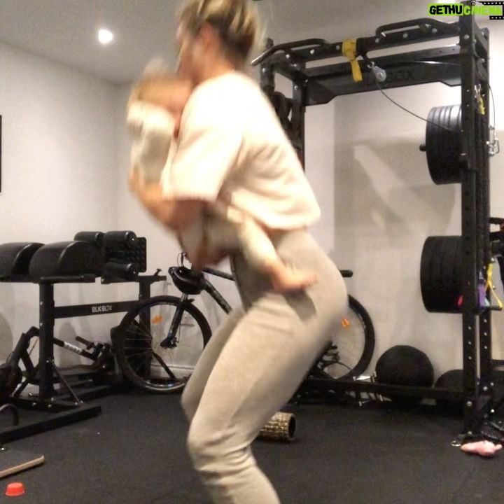 Gemma Atkinson Instagram - Lots of DMs about my postpartum plans and what I did after Mia this morning (I’ve shared a few on stories) but thought it easier to do a post on here. The first slide was 3wks after my emergency section. I didn’t do anything other than walking for 15 weeks. I focused on my nutrition as I knew this would not only help my mental mood, but help my body heal quicker. Food is medicine 🙌🏼 After my mummy Mot to check my pelvic floor & scar healing I began my sessions back @ultimateperformancelive with Evil Steve. As you can see, my first one back was hard & I was starting from scratch building up my strength & muscular definition again. I could only commit to two days a week with Steve so that’s when we decided to turn our then garage at the old house to a gym. It was then I was able to get sessions in more frequently (sometimes with Mia involved as you can see) 😂 My weighted vest was a god send as sometimes with free weights I felt a little pressure on my scar. With the vest I didn’t. Slide 8 & 9 is all about my core. Postpartum is for life so I continued those exercises 3 times a week up until I fell pregnant with little man. Slide 10 was 7th July 2020. Exactly a year & 3 days after Mia was born. That’s how long it took roughly to be 100% back! Hitting new PBs by a long shot, mentally strong and focused and enjoying it! And I’m putting no pressure on myself to do it any sooner this time around. The extra benefit this time is we have a gym at home. I won’t need to have the extra 1hr either side of a session to get there and back. Doesn’t make the workouts any easier but saving time is a huge win for any parent! Our bodies are remarkable. And in growing & birthing a human it’s done the biggest workout of its life. Be kind to it. I always say it, but it’s hard to feel bad about a body you’re taking care of. Remember everyone is different, so don’t compare yourself. Comparison is the theft of joy. I know ladies who did it sooner than me, some who did it later. But we all did it. Around our own circumstances & routines we did it. And so will you! ❤️