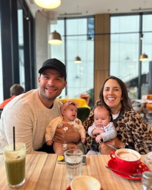 Gemma Atkinson Instagram - When Thiago met Lyra…. 🥰
Future dance partners of which all their skill set in dance, will be from me. 😂