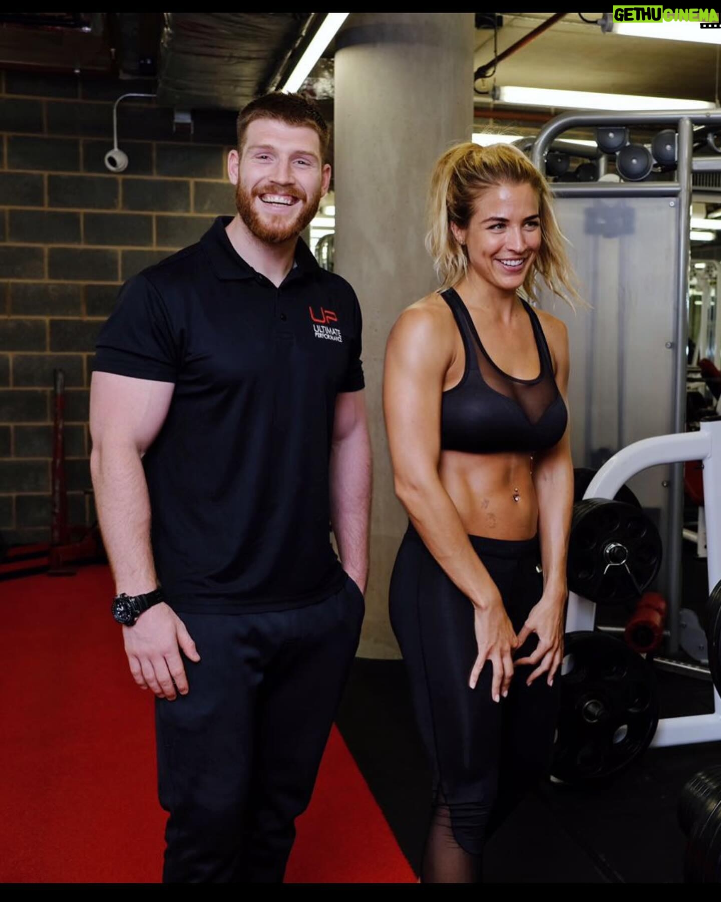 Gemma Atkinson Instagram - My last pics from 12 weeks at UP Manchester. I genuinely cannot wait to go again! Beyond excited to feel this energised and strong again. Only this time with two babies later, I’ll have some extra mum power 💪🏼 Roll on January! Like last time I’ll be sharing my 12 weeks with @ultimateperformancelive The good days, tough days, workouts and of course the F bombs to evil Steve 😂 It’s going to sound strange to some that I want to get bigger. I want more muscle and more strength. Everyone assumes we all train to shrink and it isn’t always the case. I’m 40 next year and one of the effects of aging is loss of muscle mass & strength, which puts us at a higher risk for injuries day to day and things like aches and pains and osteoporosis. Strength training and building muscle helps us in so many ways physically but also mentally. Believe it or not, studies show it helps with better sleep, increases energy expenditure, improves mental health and the ability to take on daily responsibilities as well. All in all it contributes to better aging, which I’m all for!
