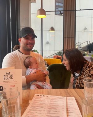 Gemma Atkinson Instagram - When Thiago met Lyra…. 🥰
Future dance partners of which all their skill set in dance, will be from me. 😂