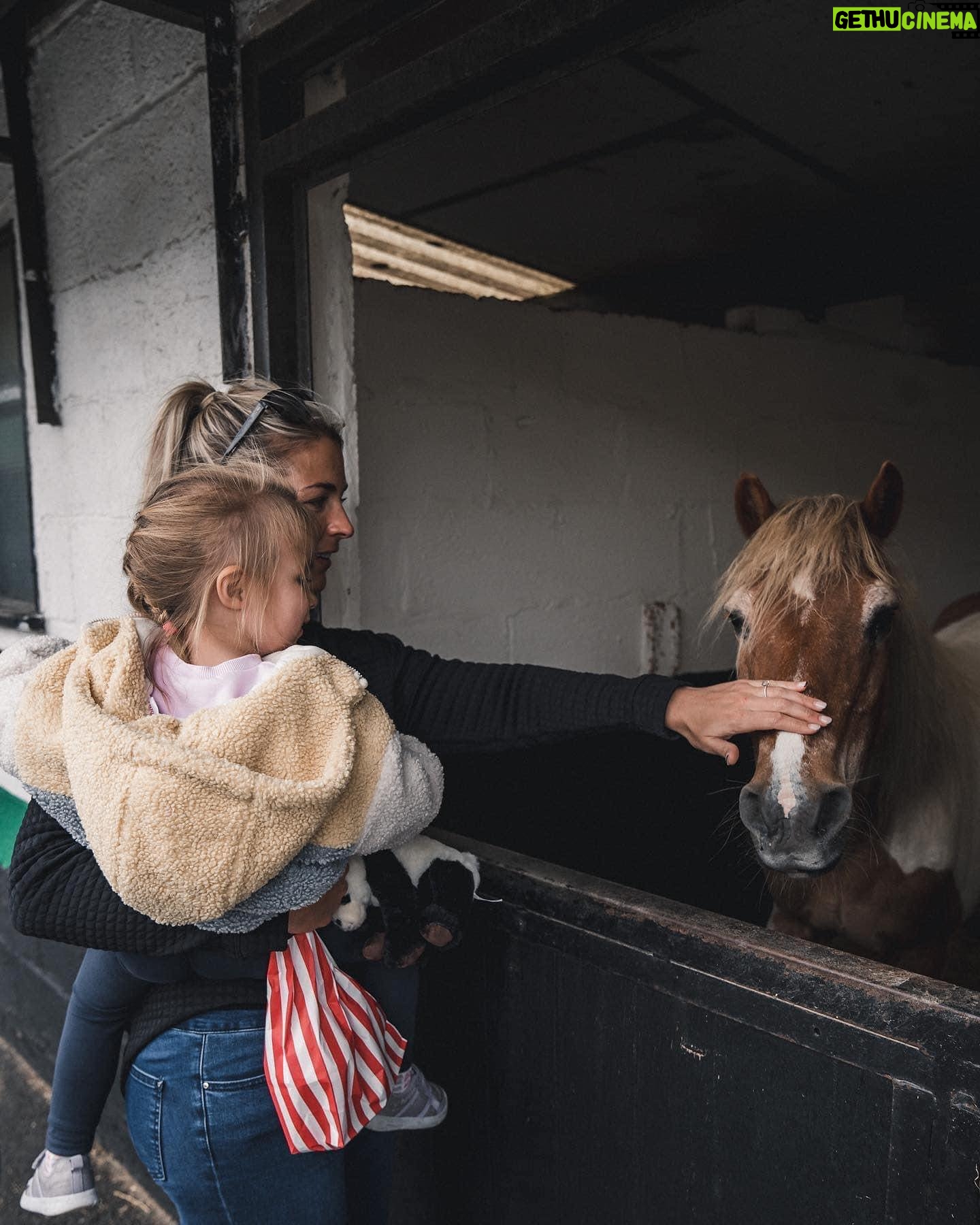 Gemma Atkinson Instagram - “It’s the children of today who’ll become the rescuers of tomorrow” This was last year at our open day. I love taking Mia up to our sanctuary to show her that not all animals are as lucky as Norman & Ollie, but with our help here and there, we can make a difference to their life ❤️ Keep your eyes peeled for lots of upcoming open days and events @bleakholt_animal_sanctuary we have lots of fury friends looking for their forever homes, and as always your donations of both money where it can be spared as well as food, blankets and toys goes such a long way. THANK YOU ❤️
