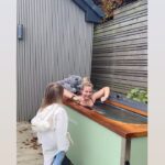 Gemma Atkinson Instagram - I used to think that parenting and self care had to be one or the other, but I’ve slowly realised it doesn’t. Involving and showing Mia some of my self care routine is only teaching her good habits, and it’s still parenting. She loves being my little cheerleader with my ice baths. There’s no better feeling for me 🥰