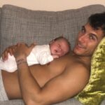 Gemma Atkinson Instagram - Happy Father’s Day! Your last one as just a girl dad 🥰 They say a dad is his sons first hero and his daughters first love. It’s definitely the case so far for you and Mia. Enjoy your day @gorka_marquez and thanks for looking after us all ❤️