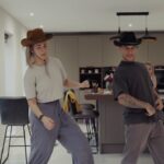 Gemma Atkinson Instagram – Finally convinced @glouiseatkinson to try and learn this Dance….. 
Not sure it was a good Idea. 
I think Mia understood the steps quicker 🤣🤣

Who wants to see the final dance?! Leave “ME” in the comments