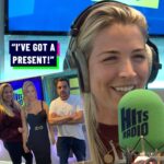 Gemma Atkinson Instagram - We can’t tell if @miketoolan likes @glouiseatkinson’s parting gift or not 🤷‍♀️😭