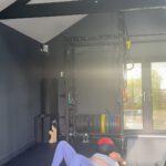 Gemma Atkinson Instagram - It’s been a long time since I’ve bought into the whole “new year new you” stuff. Today was treated like any other day for me. Tbh I think a lot of the time resolutions cause more grief anyway as most people go from all the joys of Christmas to massive restrictions in Jan which they can’t keep up with long term. In “failing” that resolution it sends people even further into feeling like crap because the first goal of the year that was set, wasn’t achieved. Getting to a place of easily being able to go from both without the cravings, guilt or restrictions is SO much better. Building a lifestyle with habits of moving regularly, eating nutritious meals as well as still enjoying nights out and the occasional blow out is how I prefer to be all year round. It keeps me sane, keeps me healthy and most importantly, keeps me away from ever feeling disappointed in myself for not sticking to something that I put on myself. Goals are great to have. I set myself them a lot when training but I keep them realistic and that’s how im able to reach them ☺️ Today I did a few light warm ups (3 sets 12 reps of each) and then randomly decided to do 10 wall balls into 10 KB swings for 10 rounds. On paper it seemed easy 😂 it wasn’t! But I did it. A few F bombs and gritted teeth got me through it. Although the last round as you can see almost didn’t get done. We’re off for an Italian with the family tonight and Mia wants to watch the worst witch later. I hope you all had a Fab New Year’s Eve and a lovely day today! Bring on 2024 ✌🏻