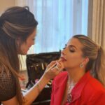 Gemma Atkinson Instagram - 🐰🌱 Cruelty free and Vegan make-up on the queen @glouiseatkinson 🌞💕✨ Here’s what I used on Gemma this week for the #prideofbritain awards 2023. 🫶🏽 MAKE-UP🌱🐰💋 Concealer @iliabeauty Foundation @english_mineral_makeup Contour @kvdbeauty Blush - @rarebeauty soft pinch Glow - @delilahcosmetics Lustre Highlighter- @rarebeauty positive light Cream bronzer - @roseinc Eye shadow - @lhcosmetics ‘blomma’ palette Eyeliner - @kvdbeauty long wear pomade Lashes - @eyecha_lashes in DUSK Mascara - @rarebeauty Setting spray - @charlottetilbury Lip liner - @kvdbeauty everlasting Liquid lipstick - @kvdbeauty Painted tongue SKINCARE Cleanser @skin.in.motion Glycolic acid @evolvebeautyuk Moisturiser @weledauk skin food day cream (*original skin food isn’t vegan friendly) Balm @lyonsleaf I think that’s all. 💕 let me know if you have any questions.